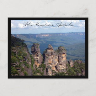 three sisters mountains postcard