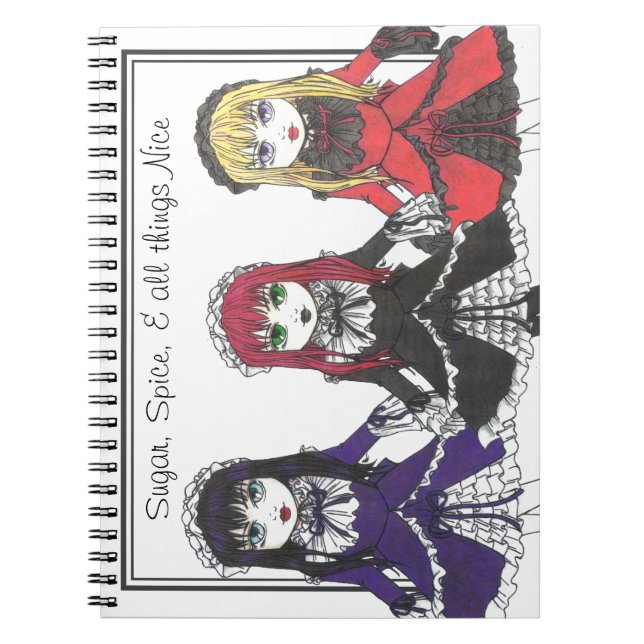 Three Sisters Notebook (Front)