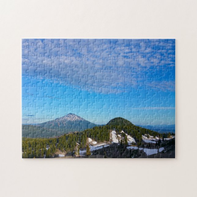 Three Sisters Oregon. Jigsaw Puzzle (Horizontal)