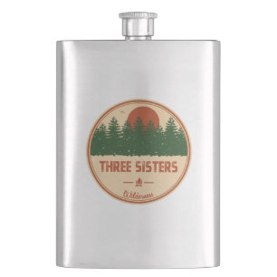Three Sisters Wilderness Hip Flask