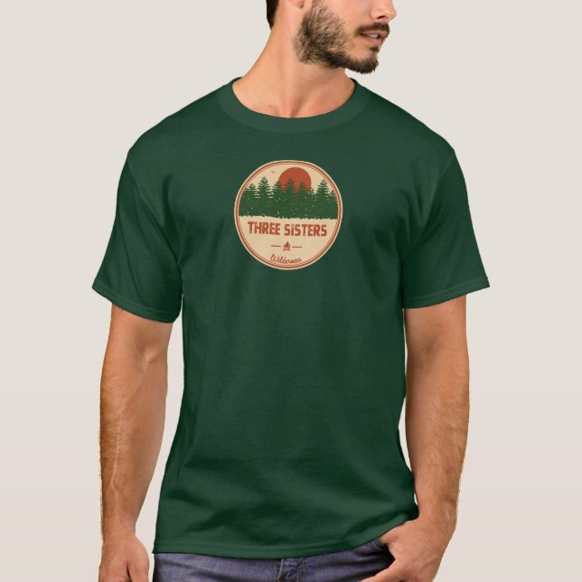 Three Sisters Wilderness T-Shirt (Front)