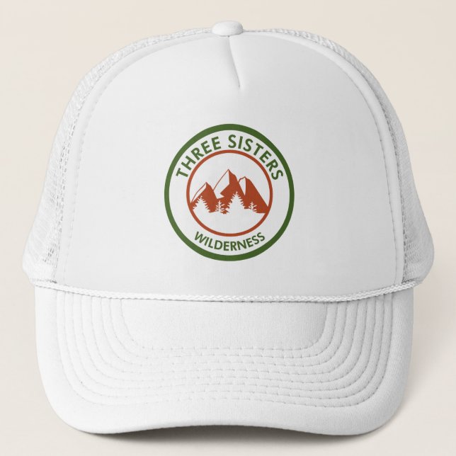 Three Sisters Wilderness Trucker Hat (Front)