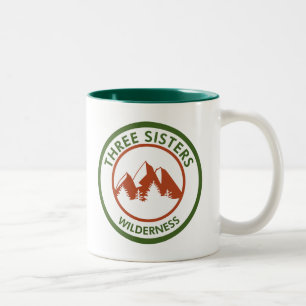 Three Sisters Wilderness Two-Tone Coffee Mug