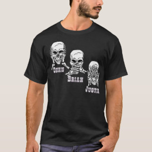 Three Skull Monkeys T-Shirt