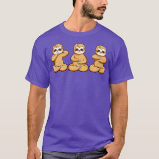 Three sloths at reiki T-Shirt