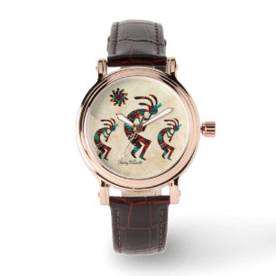 Three Southwest Kokopelli Watch