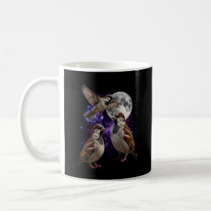 Three Sparrow Moon Vintage Space Core Retro Coffee Mug
