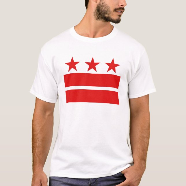Three Stars and Two Bars T-Shirt (Front)