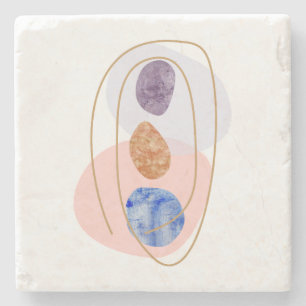 Three Stones Stone Coaster
