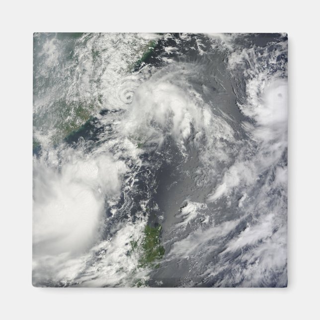 Three strong storms magnet (Front)