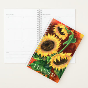 Three Sunflowers Planner