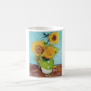Three Sunflowers, Van Gogh Coffee Mug