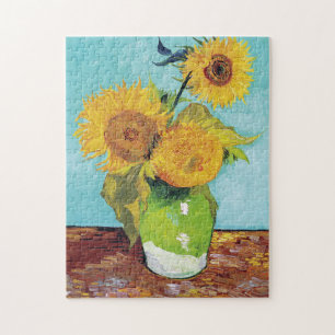 Three Sunflowers, Van Gogh Jigsaw Puzzle