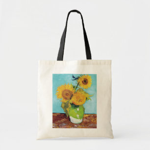 Three Sunflowers, Van Gogh Tote Bag