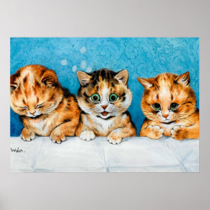 Three Sweet Little Kittens, Din-din Please! Poster