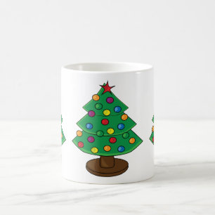 Three Tier Christmas Tree Coffee Mug