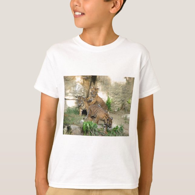 Three Tiger Cubs T-Shirt (Front)