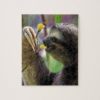 Three-Toed Tree Sloth Jigsaw Puzzle