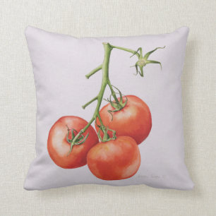 Three Tomatoes on the Vine 1997 Cushion
