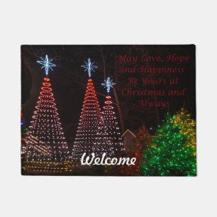 Three Trees At Midtown Greetings Doormat