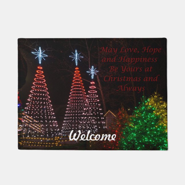 Three Trees At Midtown Greetings Doormat (Front)