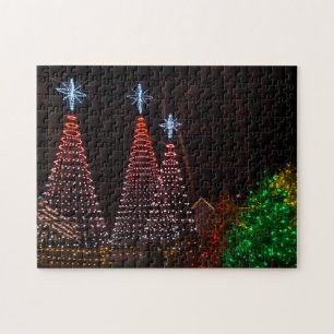 Three Trees At Midtown Jigsaw Puzzle