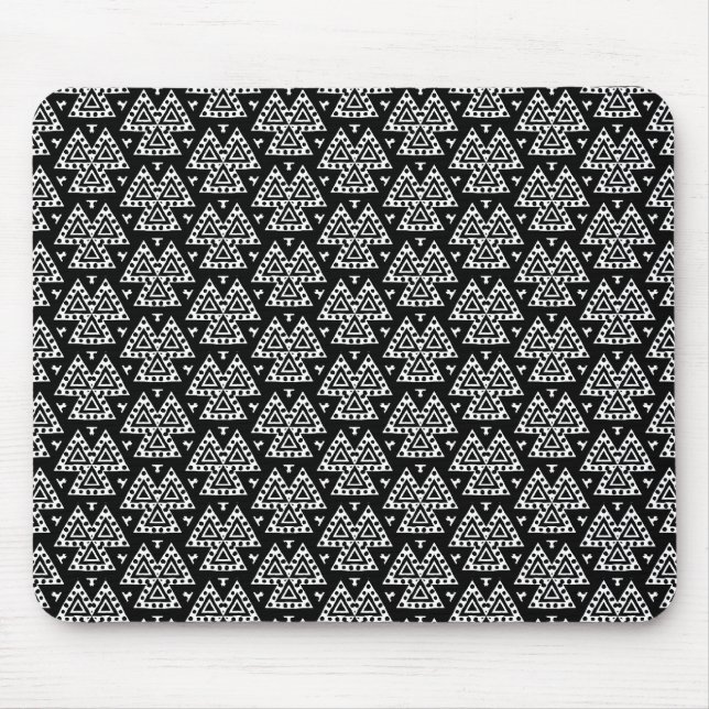 Three Triangles v2 Mouse Pad (Front)