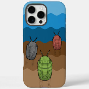 Three Trilobite Travellers- Paleontology iPhone 16 Pro Max Case