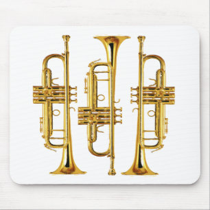 Three Trumpets Mouse Pad