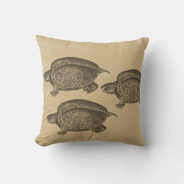 Three Turtles Cushion (Front)