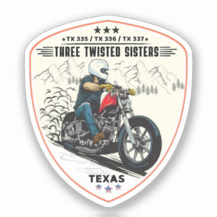  Three twisted sisters , tx 335,tx 336,tx 337 road
