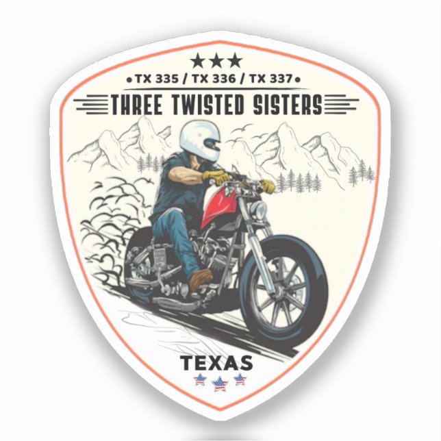  Three twisted sisters , tx 335,tx 336,tx 337 road (Front)