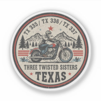 Three twisted sisters , tx 335,tx 336,tx 337 road