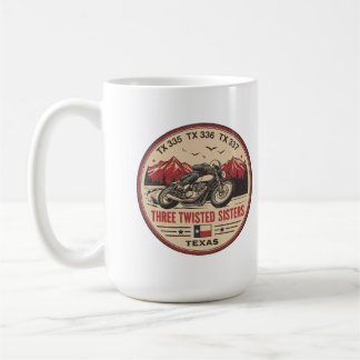Three twisted sisters , tx 335,tx 336,tx 337 road Coffee Mug