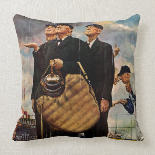 Three Umpires Cushion