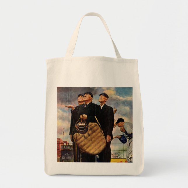 Three Umpires Tote Bag (Front)