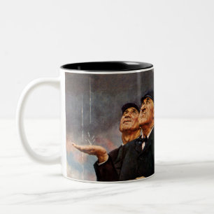 Three Umpires Two-Tone Coffee Mug