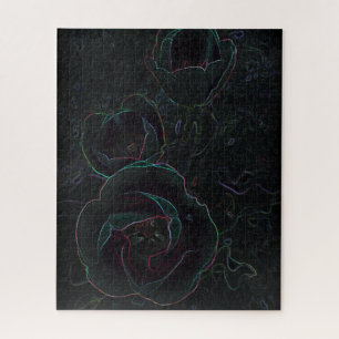 three velvet tulips jigsaw puzzle