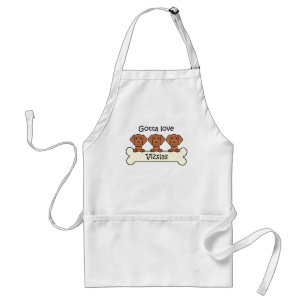 Three Vizslas Standard Apron