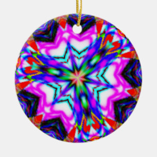 Three Way Mirrorfun Ceramic Ornament