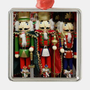 Three Wise Crackers - Nutcracker Soldiers Metal Ornament