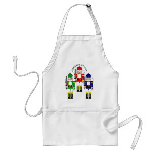 Three Wise Crackers - Nutcracker Soldiers Standard Apron