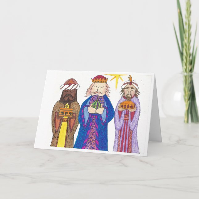 Three Wise Dudes Holiday Card (Front)
