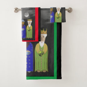 Three Wise Men Bathroom Towel Set