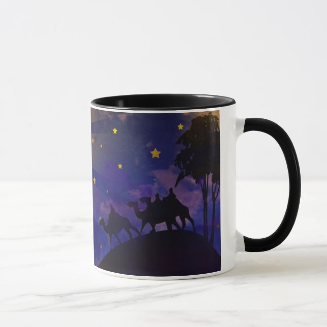 Three Wise Men & Christmas Star Coffee Mug (Right)