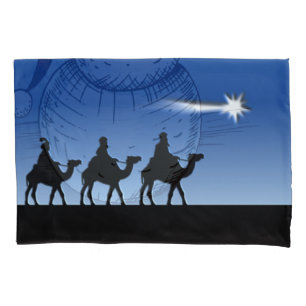 Three Wise Men - Gift of the Magi Pillowcase