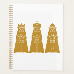 Three Wise Men Modern Nativity Kings Planner