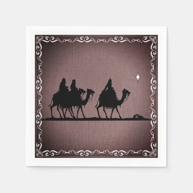 Three Wise Men Napkin (Front)