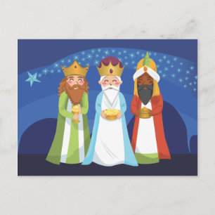 Three Wise Men Postcard