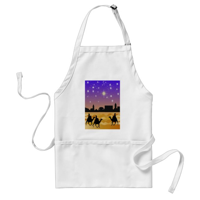 Three Wise men poster Standard Apron (Front)